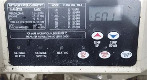  Water Flow Rates for Different Pentair. . Pentair mastertemp error codes